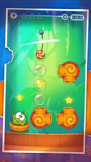 Скриншот Cut The Rope: Experiments GOLD на iPhone 1