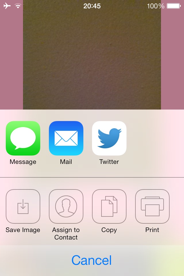 iPhone screenshot