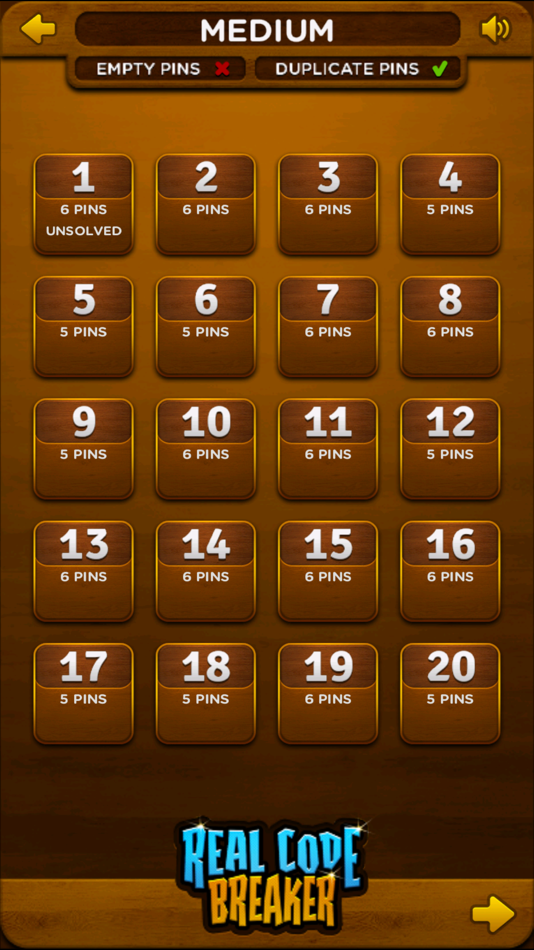 #4. Real Code Breaker Mastermind (iOS) 由: Rottz Games