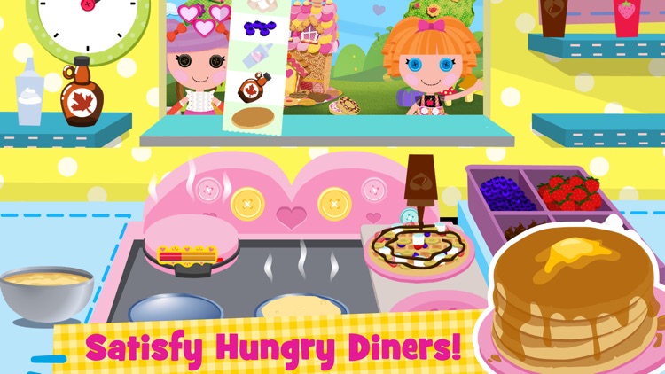 Lalaloopsy Diner - A Candy Coated Burgeria, Pizza Party Cooking Game screenshot-3
