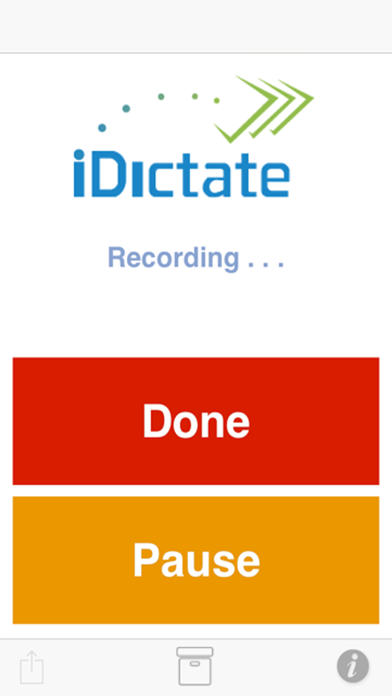 Screenshot #2 pour iDictate.com