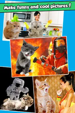 Game screenshot InstaKitty - A Funny Photo Booth Editor with Cute Kittens and Cool Cat Stickers for Your Pictures apk