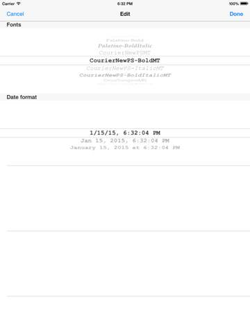Screenshot #5 pour TimeStamp Video Cam