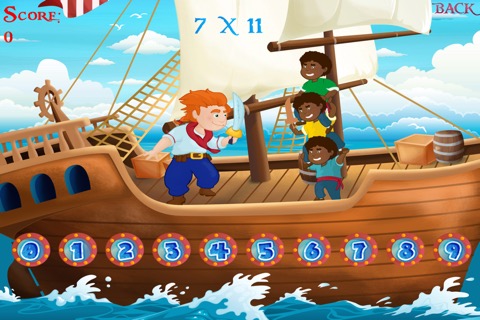 Learn Times Tables - Pirate Sword Fightのおすすめ画像5