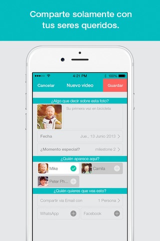 LOVLI Secure Photo Network, Album & Organizer for Families, Parents, Babys, Kids, Friends and Couples screenshot 4