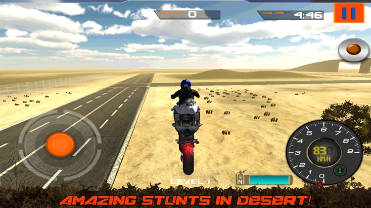 Crazy Motorcycle Stunt Ride simulator 3D – Perform Extreme Driver Stunts with Motor Bike on Dirt screenshot-3