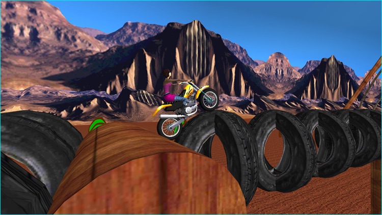 Off-Road Stunt Bike Lite screenshot-4