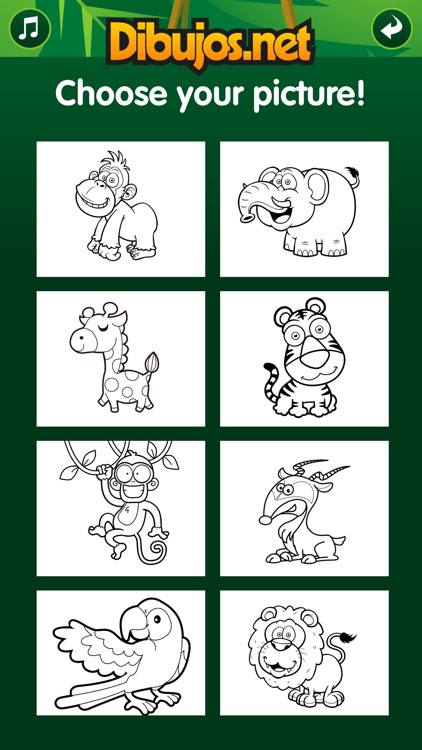 Jungle Coloring Pages