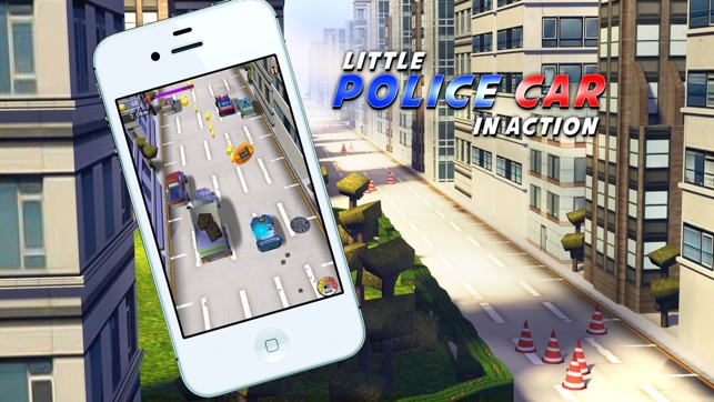 Little Police Car in Action Kids: 3D Driving Game for Kids w(圖2)-速報App