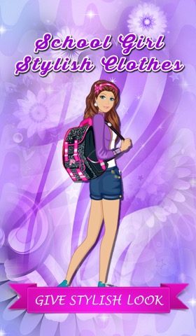 学校の女の子 - ゲームの女の子と子供のドレッシングとファッションについてのスタイリッシュな服のおすすめ画像1
