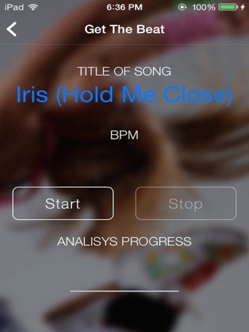 Simple BPM Detector - Detect Beat Per Minute Tempo for Songs iPad screenshot 4 - Utilities app