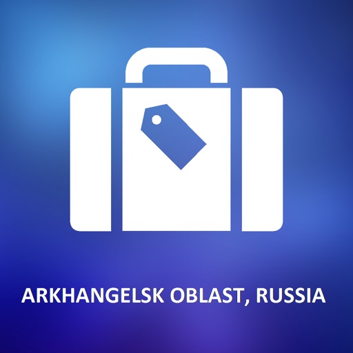 Arkhangelsk Oblast, Russia Offline Vector Map