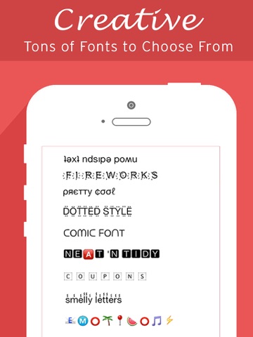 Screenshots of Fonts Keyboard, Art Fonts, Cool Font for Chat for iPad