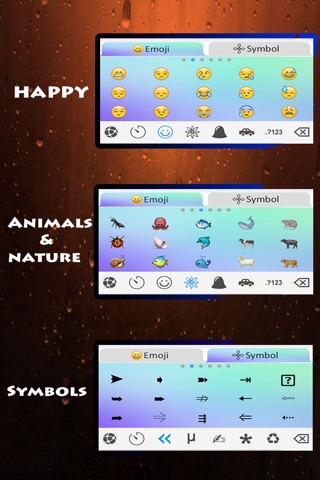 Emoji Keyboard - Chatting with Beautiful Emoji Art screenshot 3