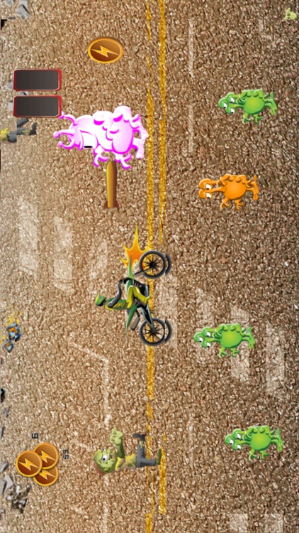 Ace Off-Road Dirt Bikes Versus Alien Invasion - Bikers beware of Zombies from behind