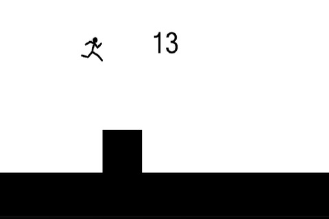 Stick Man Runner Free screenshot 2