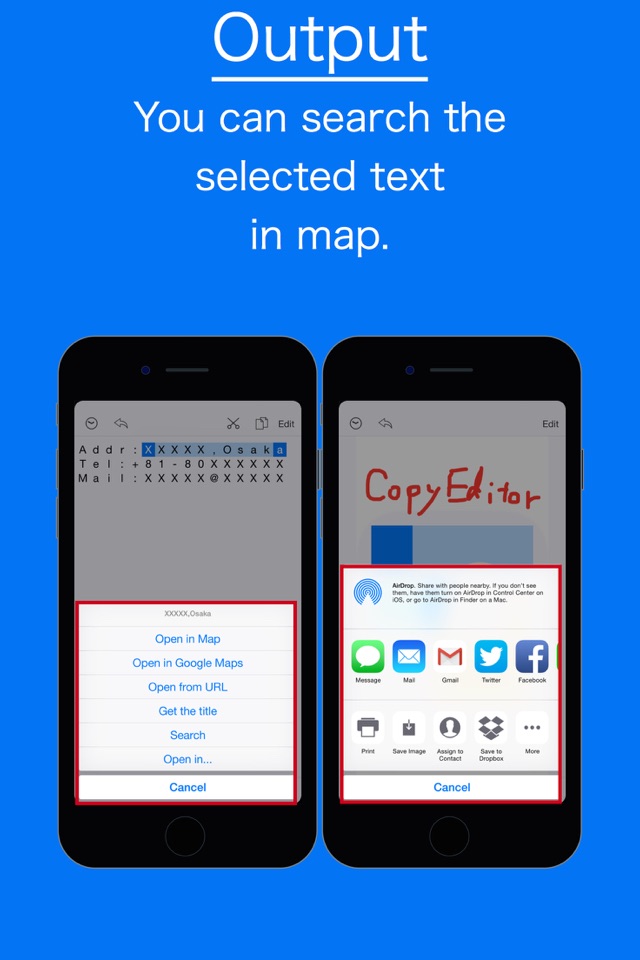 Take advantage of the copied image or text -CopyEditor- screenshot 3