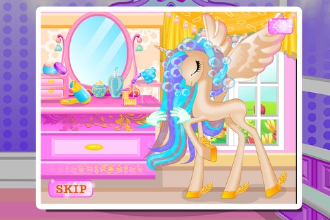 Pony dressup game screenshot 2