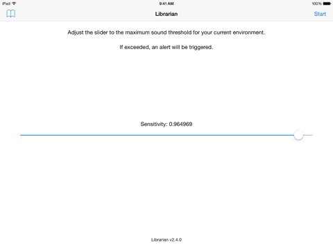 Librarian iPad screenshot
