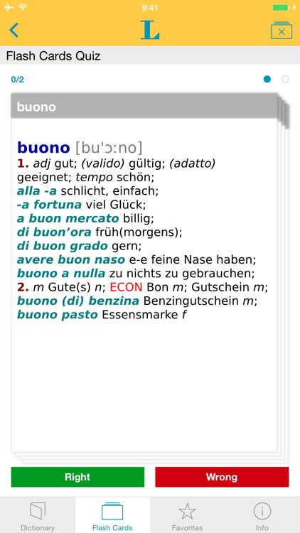 Italian <-> German Talking Dictionary Basic