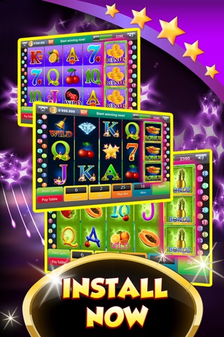 Vegas Slots Of Heart's Casino - play lucky boardwalk favorites grand poker and more screenshot 4