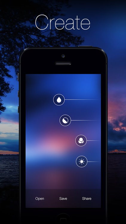 Blurify - Create custom blurred iOS 7 style background wallpapers