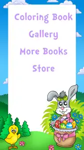 Easter Egg Kids Coloring Book! screenshot #4 for iPhone