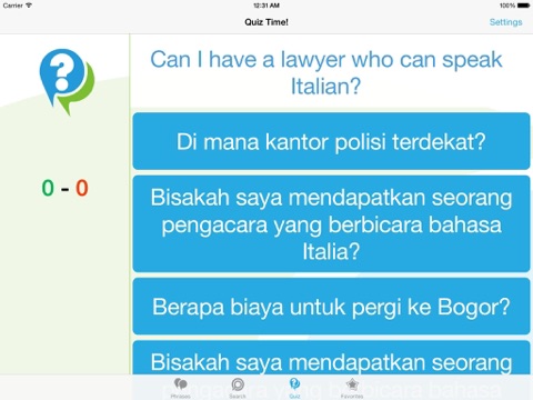 Indonesian Phrasebook - Travel in Indonesia with ease iPad Indonesian Phrasebook - Travel in Indonesia with ease iPad