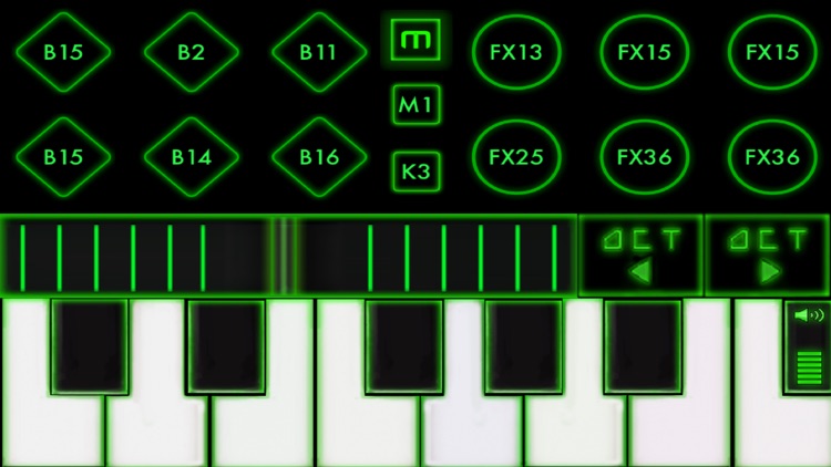 Bass Drop Drum and Bass - Sampler, loop station and keyboard synthesizer