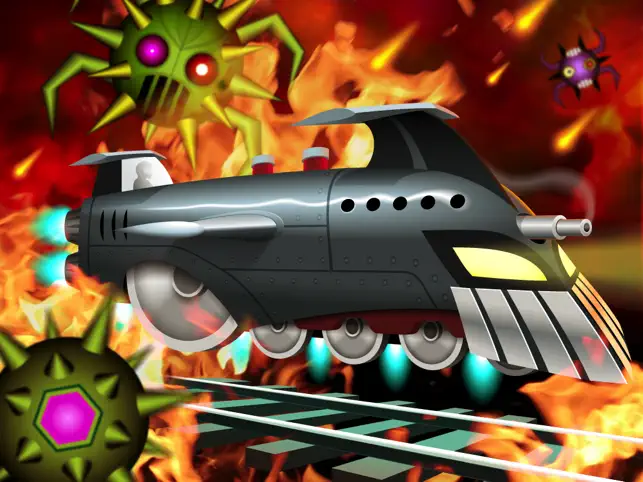 Battle Trains Rocket Railroad: Subway Rail Surfers Rush & Run Game, game for IOS