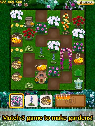 Rose Gardens iPad screenshot 1 - Games app
