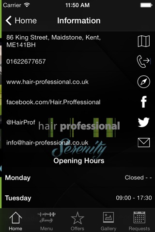 Hair Professional and Serenity screenshot 2