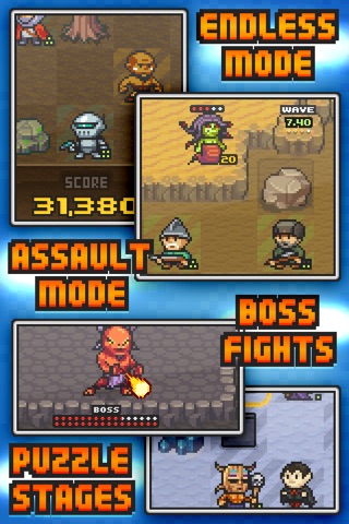 Pixel Defenders Puzzle screenshot 4