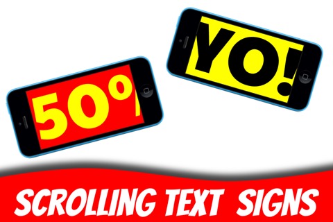 Super Banner : Scrolling Text Signs!のおすすめ画像1