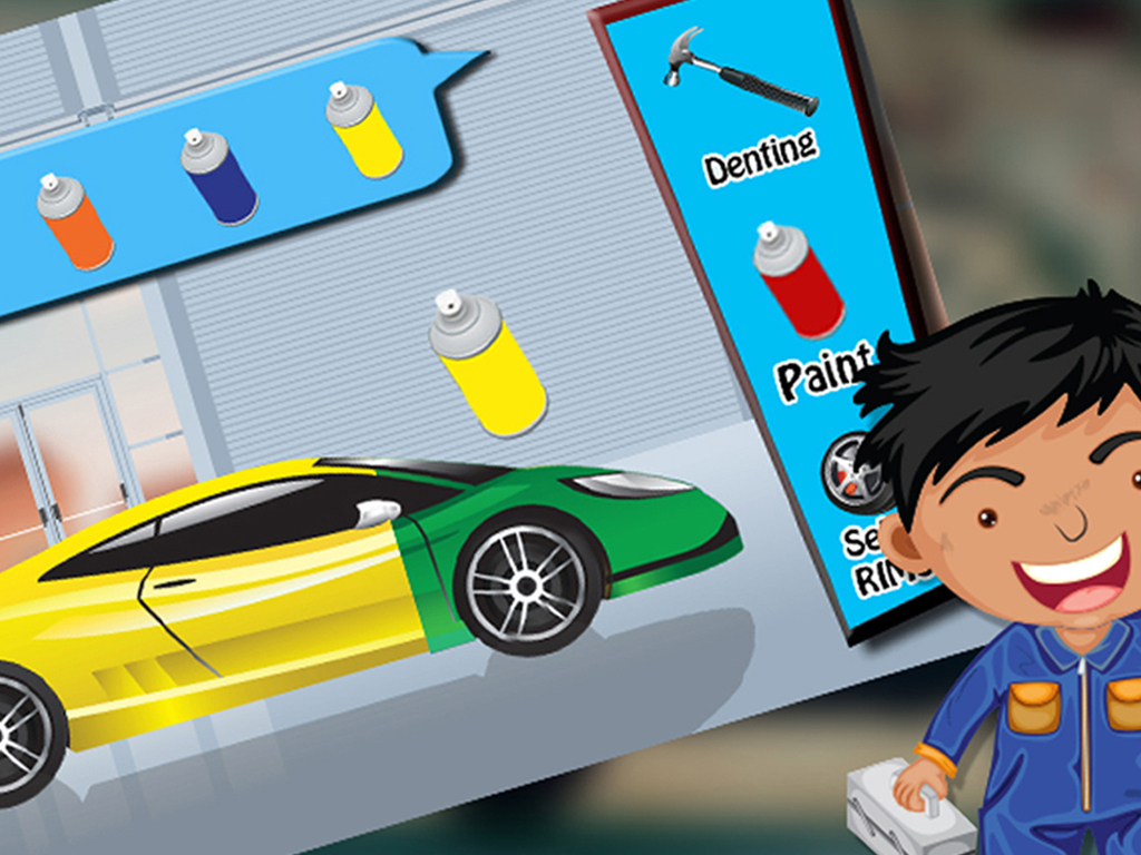 Car Factory & Repair Shop - Build your car & fix it in this custom car wash & design salon game screenshot 8
