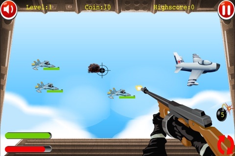 Airforce Heavy Gunner FREE - Air Denfensive Shooting Game screenshot 4