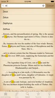 mythology - greek iphone screenshot 3