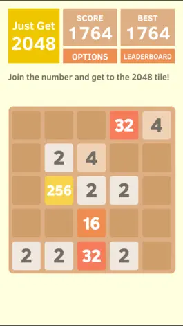 Game screenshot Just Get 2048 - A Simple Puzzle Game! apk