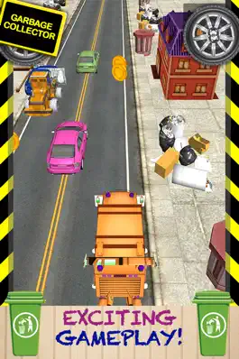 Game screenshot 3D Garbage Truck Racing Game With Real City Racer Games And Police Cars FREE apk