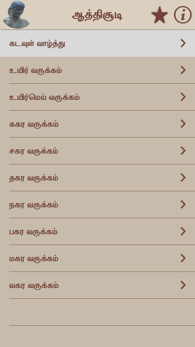 Screenshot #3 pour Aathichoodi With Meanings