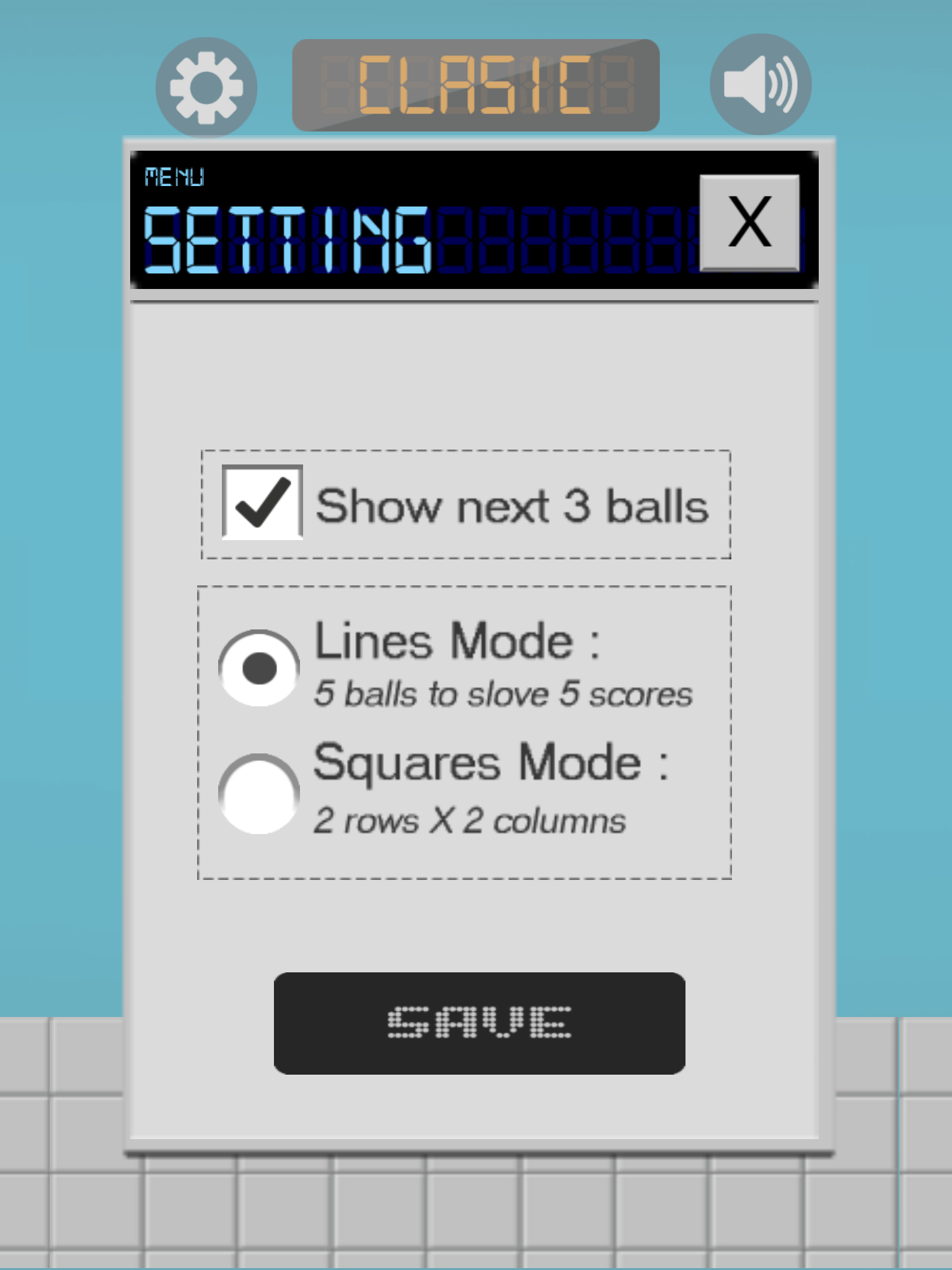 Lines 98 - Color Balls Classic