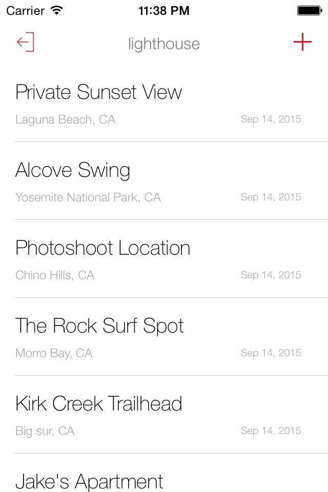 iPhone screenshot