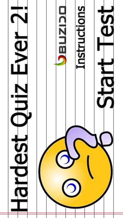 Screenshot #1 pour Hardest Quiz Ever 2!