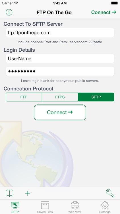 FTP On The Go