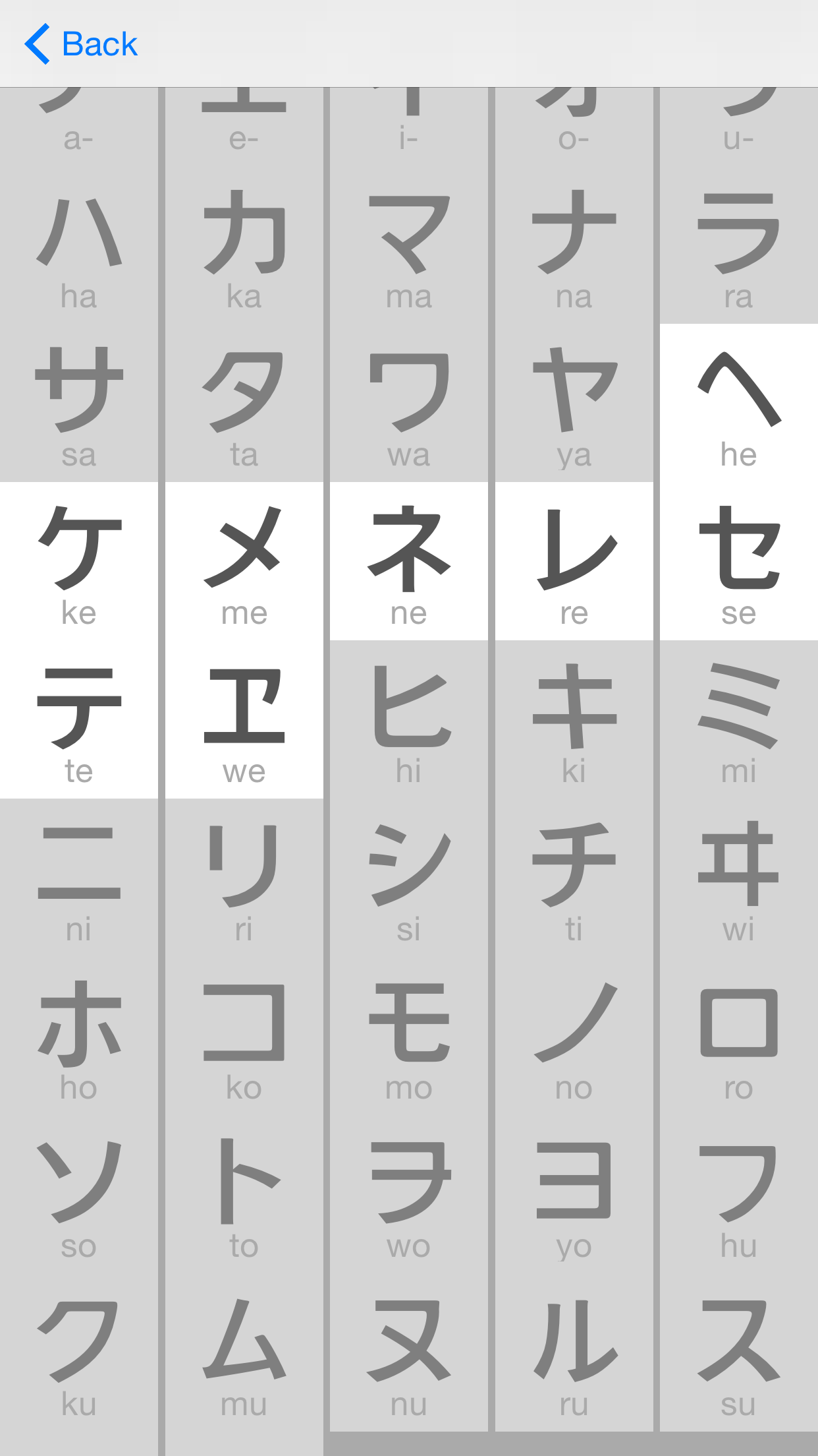 Katakana & Hiragana