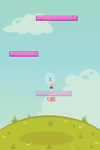 Hop Hop Little Girl Mania - Speed Jump Survival Game LX screenshot 4