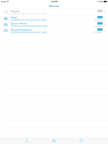Screenshot #4 pour Beacon Verwaltung