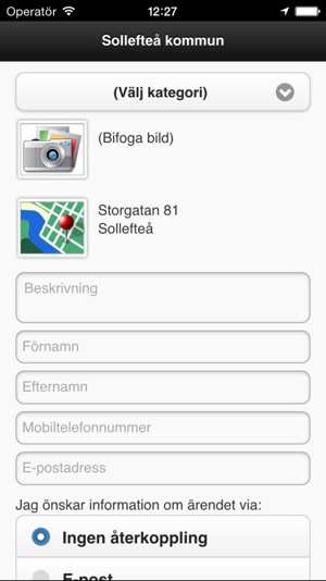 Felanmälan Sollefteå kommun(圖1)-速報App