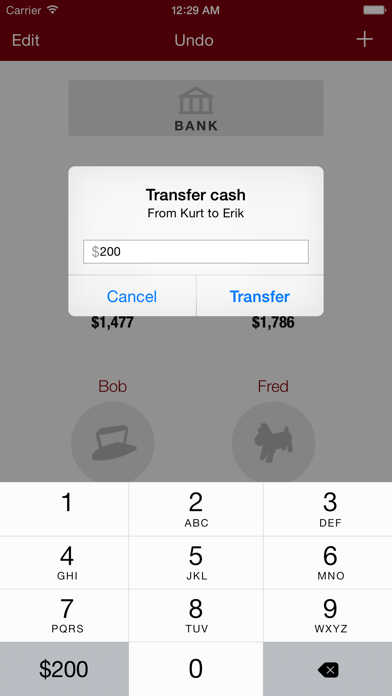 Banker: A Board Game Money Manager screenshot 3