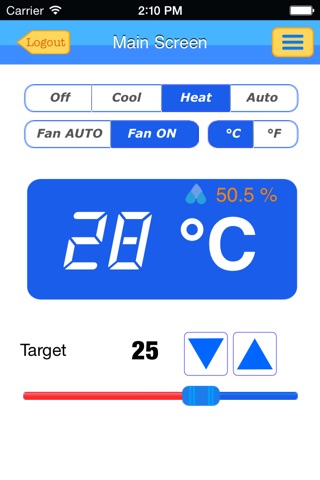 Smart Thermostat screenshot 2